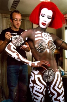 Keith-Haring-and-Grace-Jones-Vamp-1986